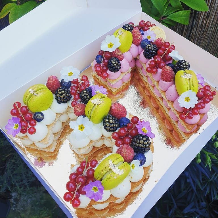 Pâtisserie Nanettte Number Cake Provins