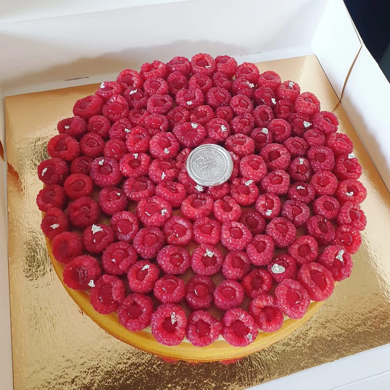 Tarte Framboise-Pâtisserie Nanette