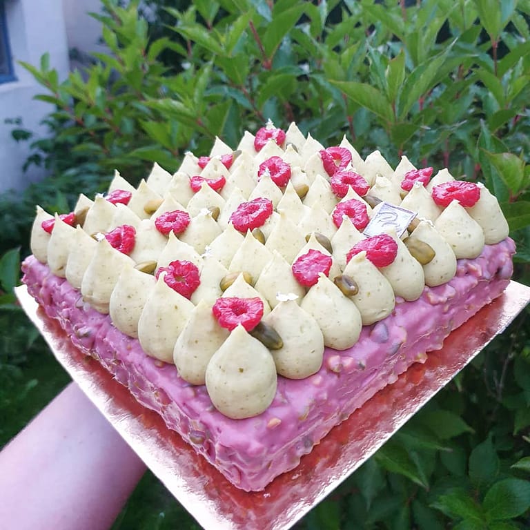 Viennois Framboise Pistache Patisserie Nanette